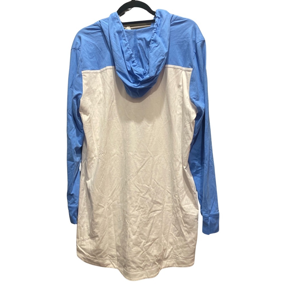 NWT | Vineyard Vines Hooded Beach Cover-up | Blue & White | XL - Picture 2 of 3